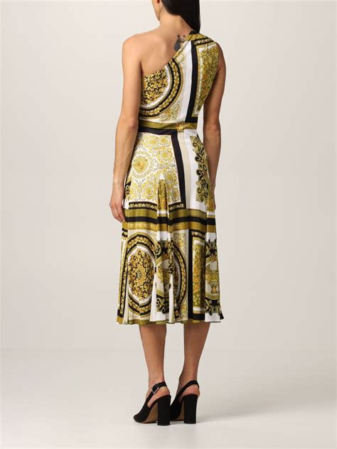 versace e1vobbf2|versace one shoulder dress.